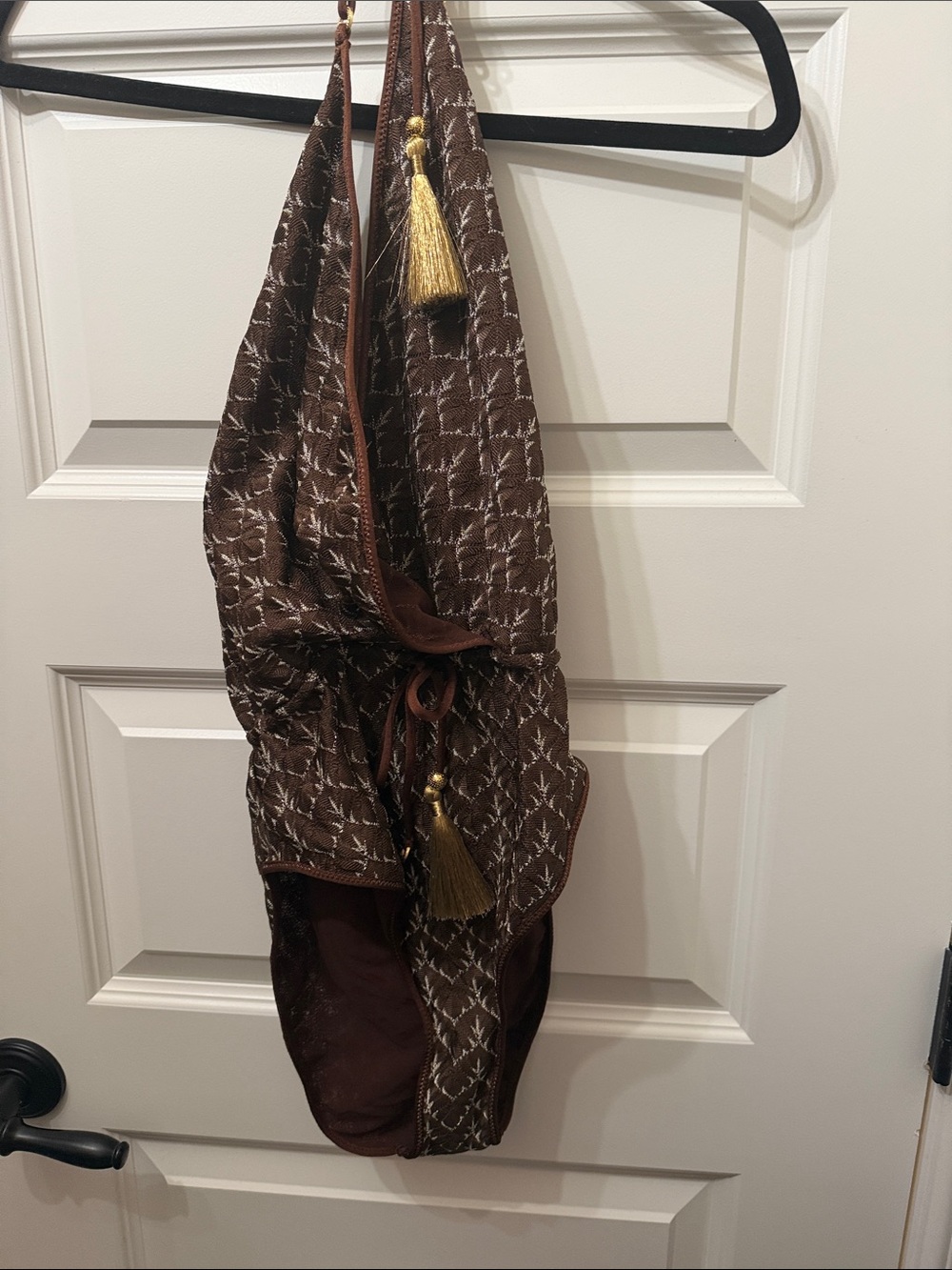 Brown Tassel One-Piece Swimsuit - Women - Picture 3 of 4
